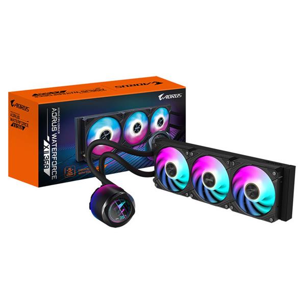 GIGABYTE CPU Cooler Liquid Cooler AORUS WATERFORCE X II 240 ARGB Sync 2 x 120mm